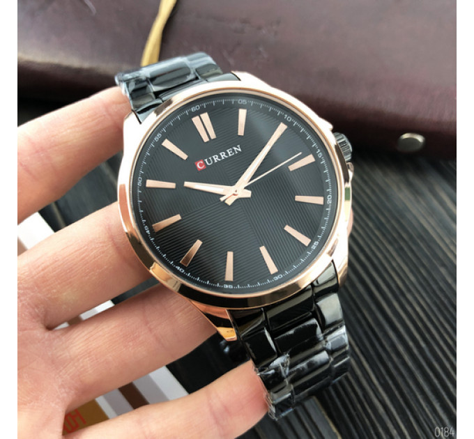 Curren 8322 Cuprum-Black