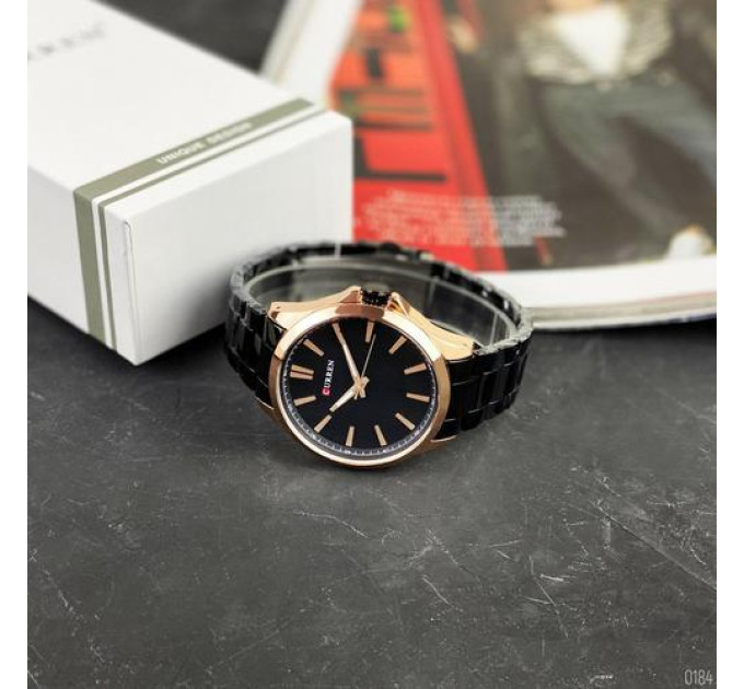 Curren 8322 Cuprum-Black