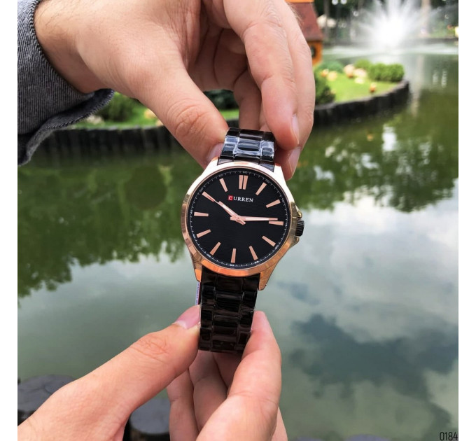 Curren 8322 Cuprum-Black