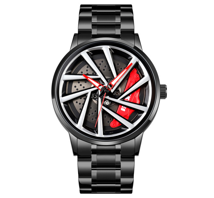Skmei 1990C Black Red-Silver