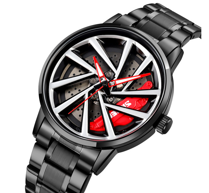 Skmei 1990C Black Red-Silver