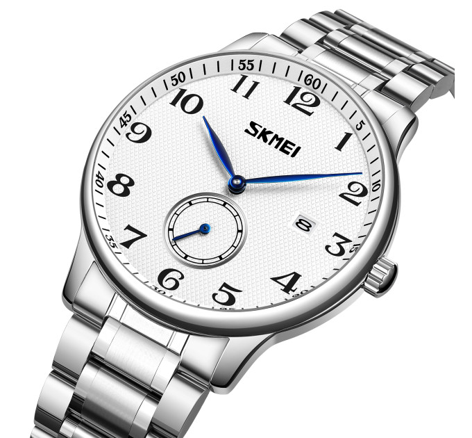 Skmei 9297SI-AC Silver Numbers