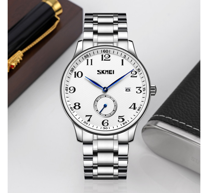 Skmei 9297SI-AC Silver Numbers