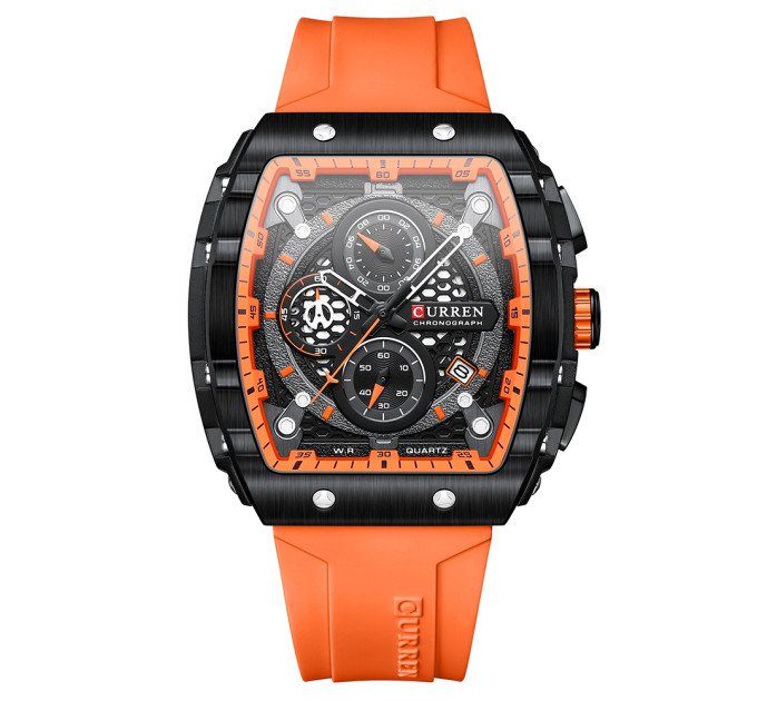 Curren 8442 Black-Orange