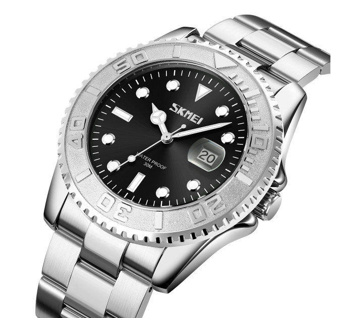Skmei 9295SIBK Silver-Black STOPPED SALE