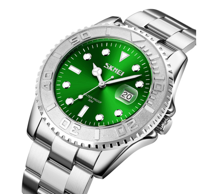 Skmei 9295SIGN Silver-Green