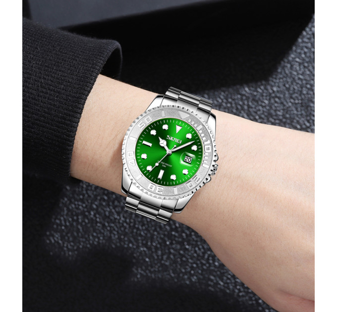 Skmei 9295SIGN Silver-Green