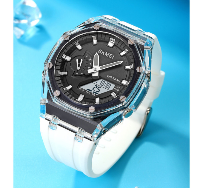 Skmei 2100WTBK White-Black SALE