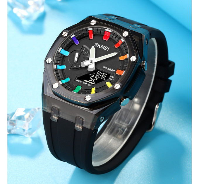 Skmei 2100BKWT Black-White SALE