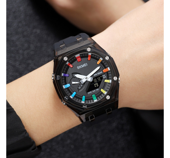 Skmei 2100BKWT Black-White SALE