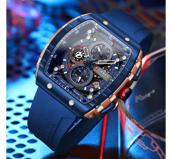 Curren 8442 Gold-Blue