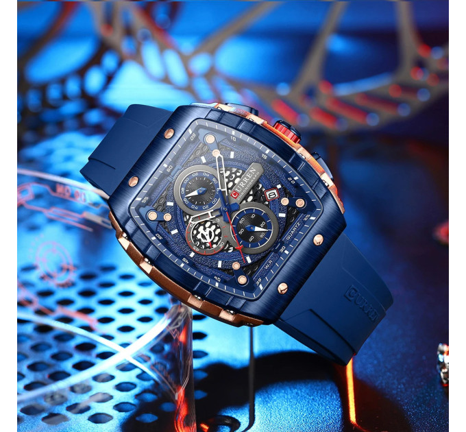 Curren 8442 Gold-Blue