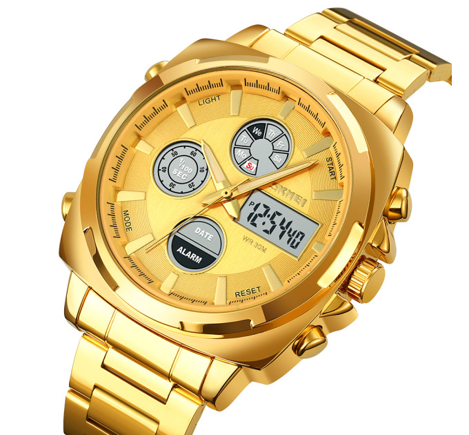Skmei 1673GDGD Gold-Gold SALE