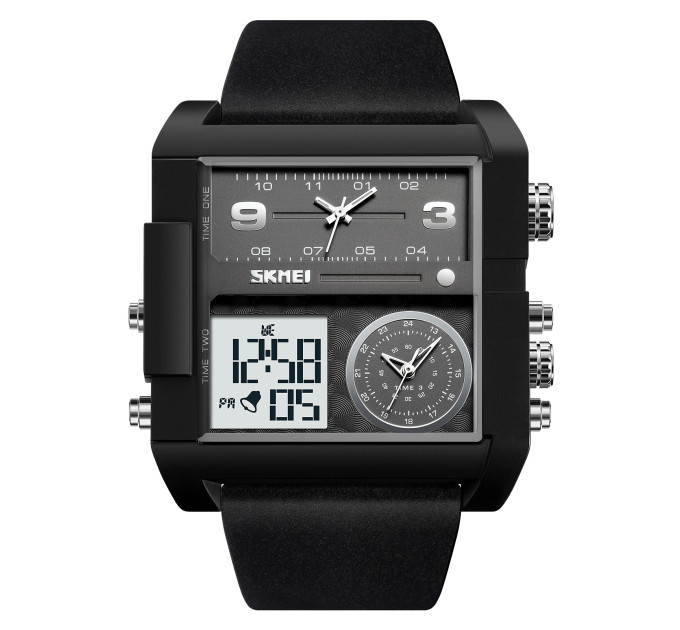 Skmei 2020BKWTBK Black-Black-White
