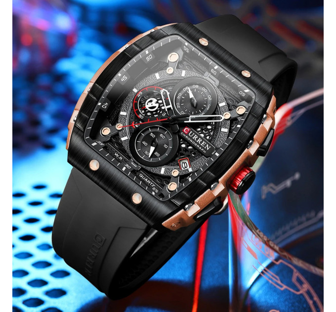 Curren 8442 Gold-Black