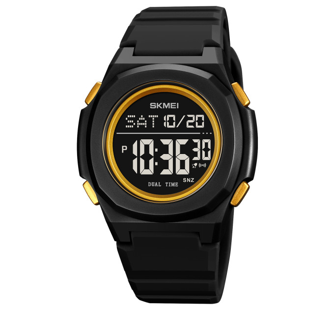 Skmei 2023BKGD-BK Black-Gold Black SALE