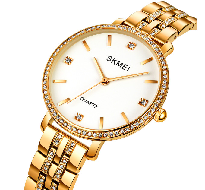Skmei 2006GDWT Gold-White