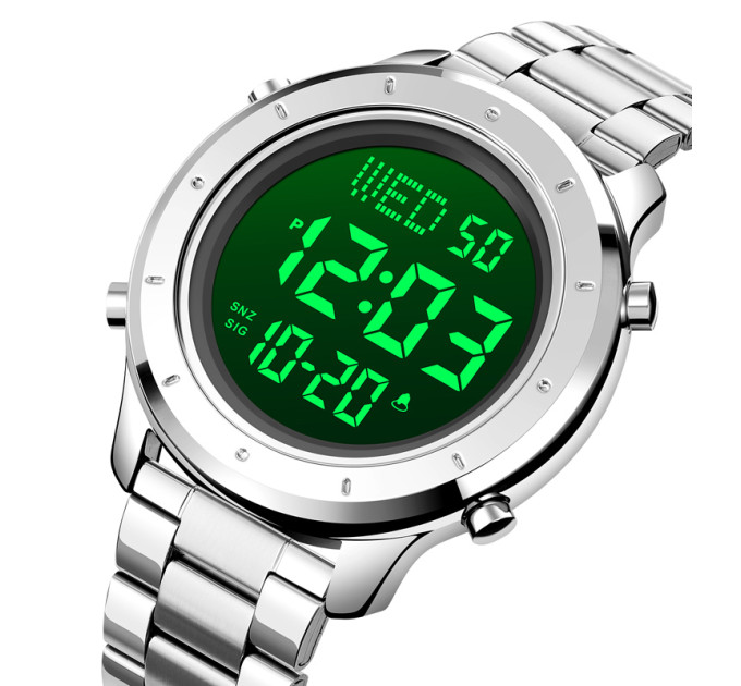Skmei 1864SSIBK Silver-Black-Steel