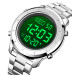 Skmei 1864SSIBK Silver-Black-Steel