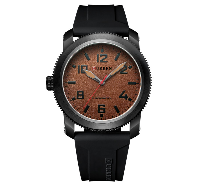 Curren 8454 Black-Brown