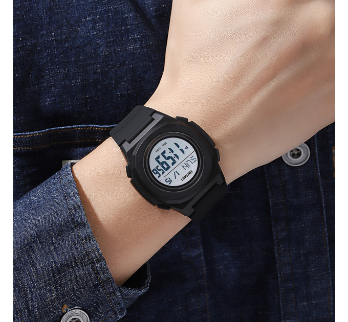 Skmei 2023BKWT Black-White