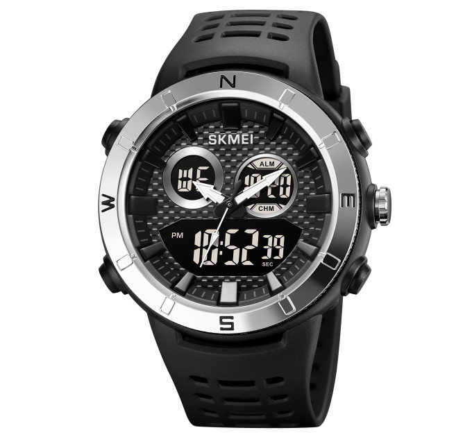 Skmei 2014SIBK Silver-Black