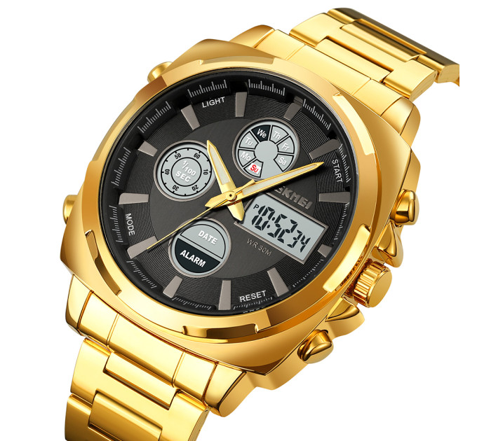 Skmei 1673GDBK Gold-Black SALE