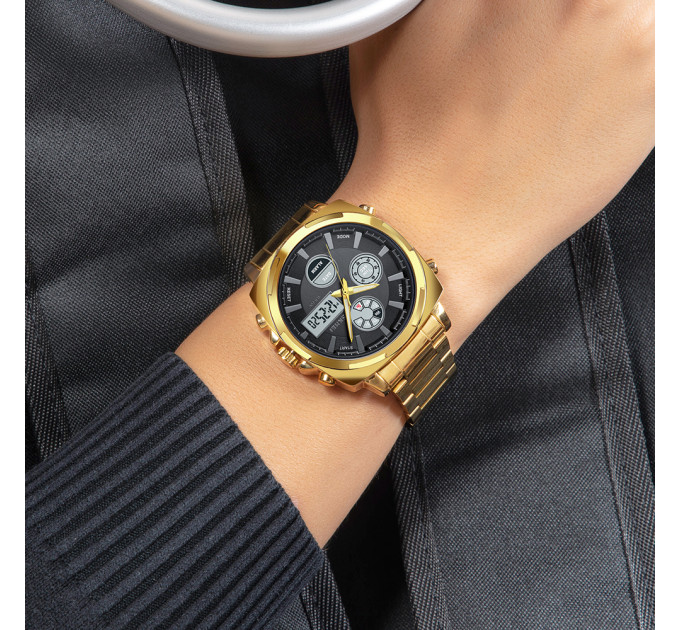 Skmei 1673GDBK Gold-Black SALE