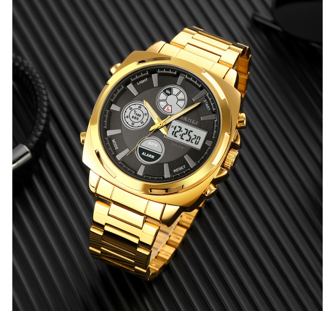 Skmei 1673GDBK Gold-Black SALE