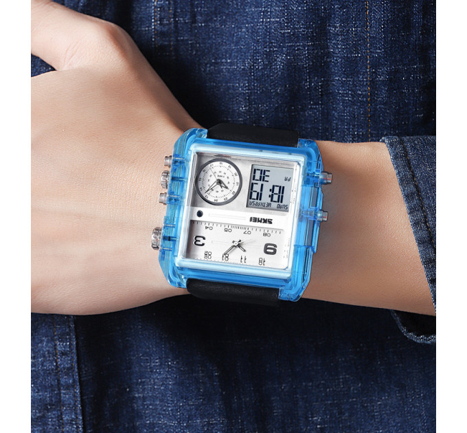 Skmei 2020BU Blue-Transparent SALE