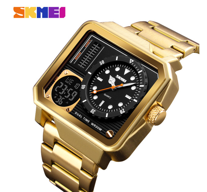 Skmei 1392GD Gold