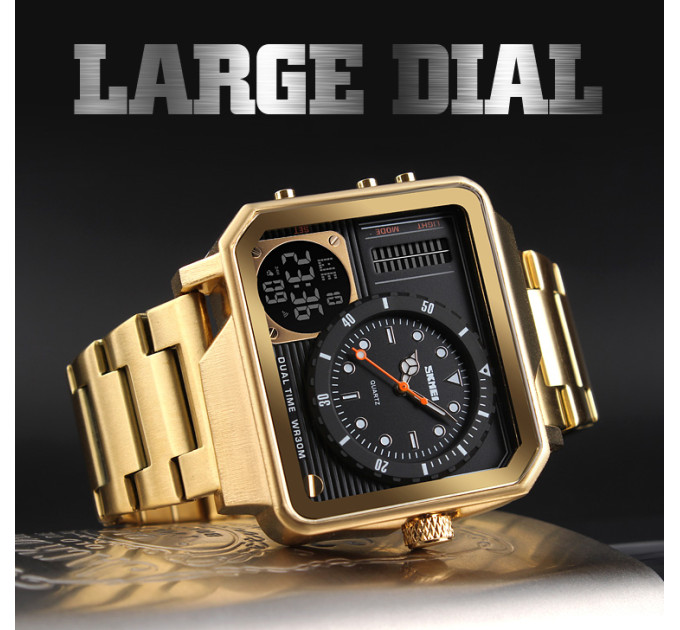 Skmei 1392GD Gold