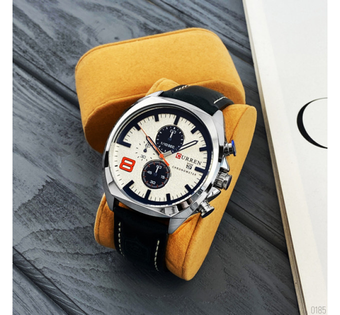 Curren 8324 Silver-White