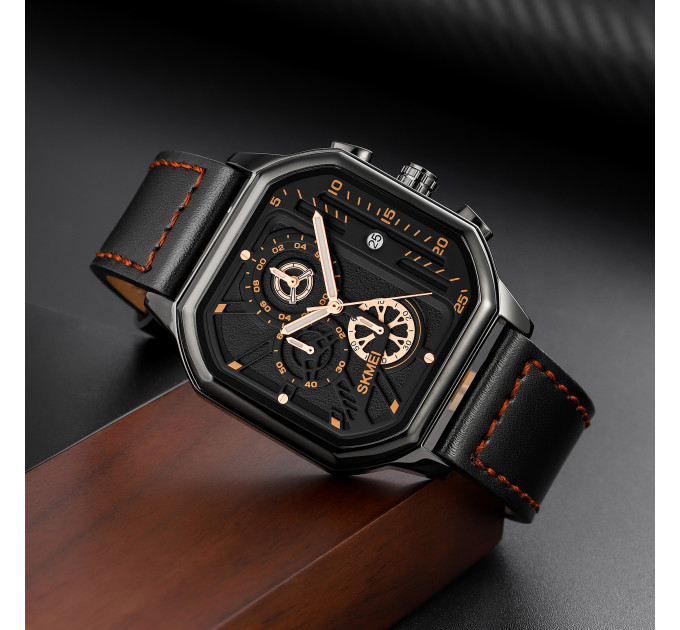 Skmei 1963BKRG Black-Rose-Gold SALE