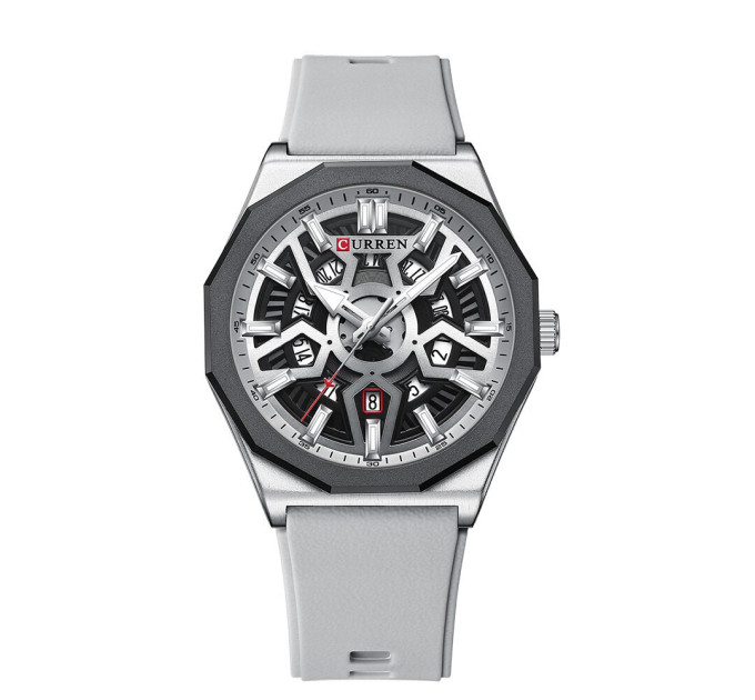 Curren 8437 Silver-White