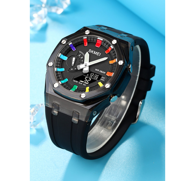 Skmei 2100BKBK Black-Black