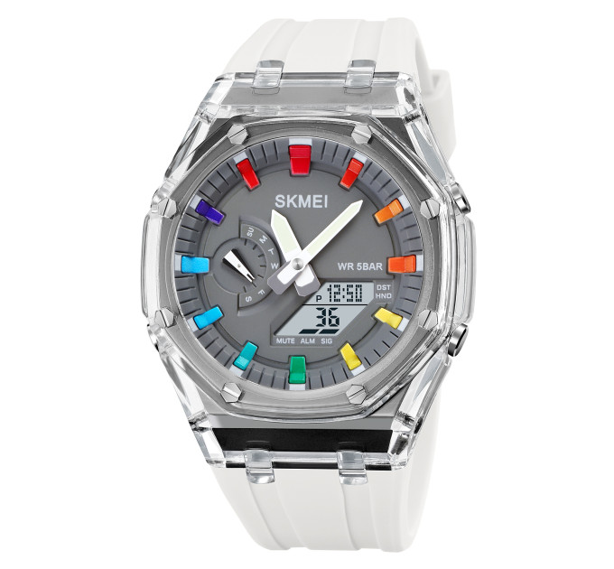 Skmei 2100WTGY White-Grey SALE