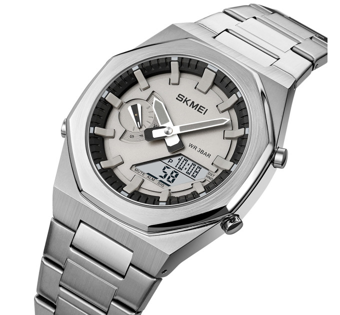 Skmei 1816SIWT Silver-White