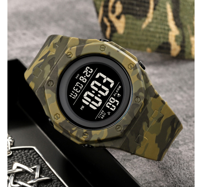 Skmei 2048CMGN Army Green Camo