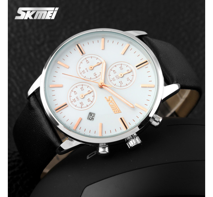 Skmei 9103WTBK White-Black