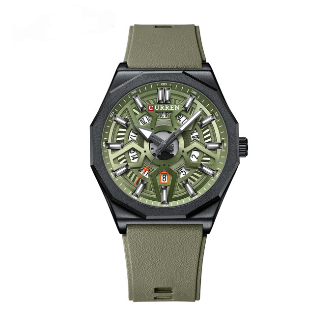 Curren 8437 Black-Green