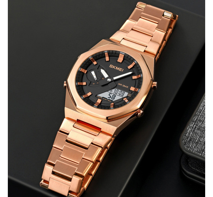Skmei 1816RGWT Rose Gold-White SALE