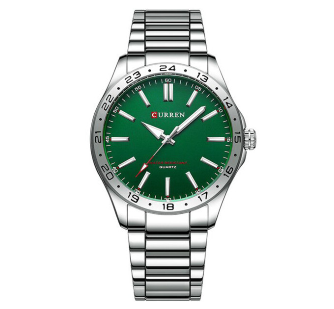 Curren 8452 Silver-Green