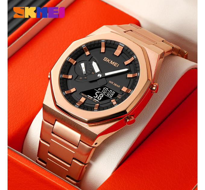 Skmei 1816RGBK Rose Gold-Black