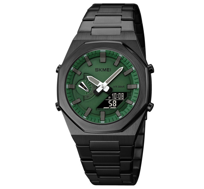 Skmei 1816BKGNBK Black Green-Black