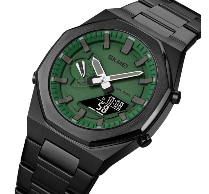 Skmei 1816BKGNBK Black Green-Black