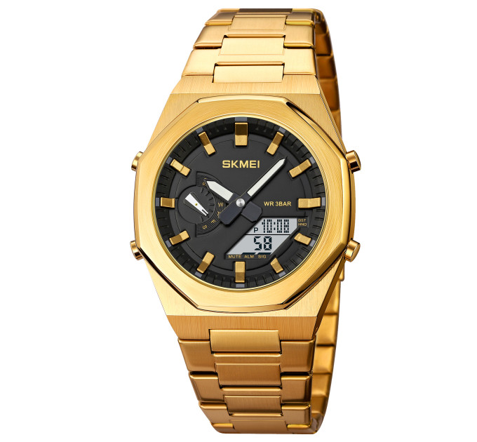 Skmei 1816GDWT Gold-White