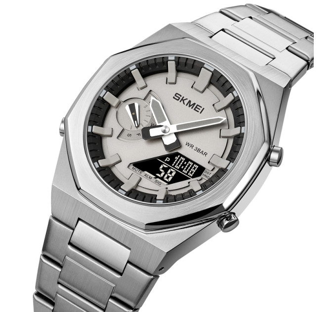 Skmei 1816SIBK Silver-Black
