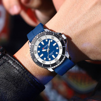 Curren 8448 Silver-Blue