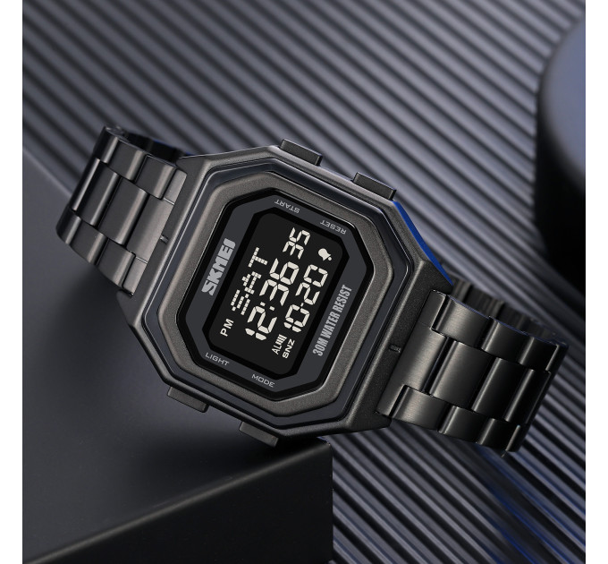 Skmei 1875SBK All Black Steel